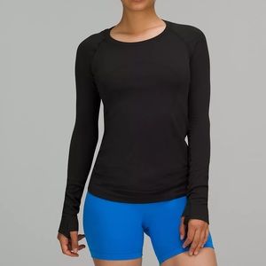 Lululemon Swiftly Tech long sleeve. Black. Size 4